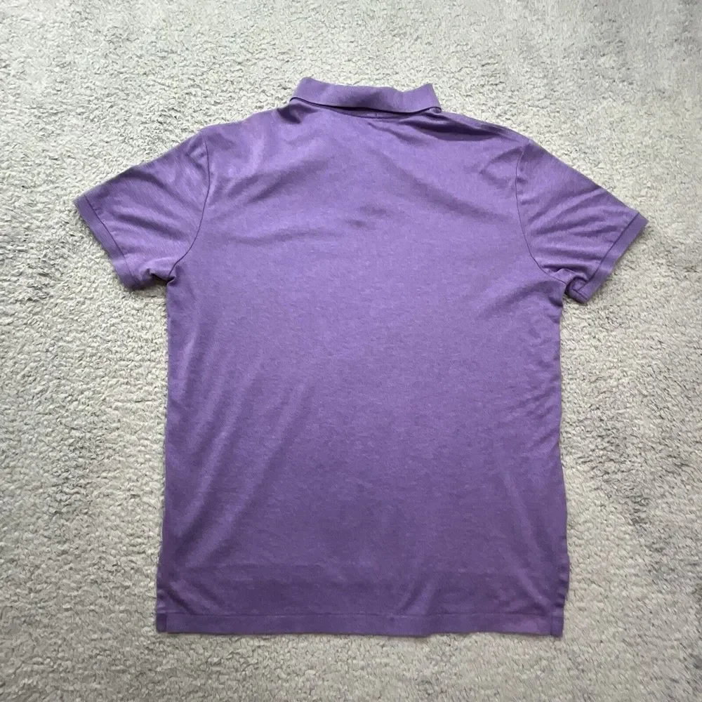 Polo‎ Ralph Lauren Shirt Mens Large Pima Soft Touch Flesh Pony Polo Short Sleeve